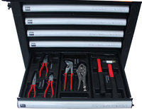 RTTOOL 472 pièces, chariot d'outils de réparation automobile, ensemble de clés et de boîtes à outils pour mécanicien