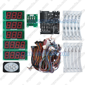 Máquina electrónica de <span class=keywords><strong>boxeo</strong></span> Arcade que funciona con monedas Street Prize Fighting Punch Combo con kit de pantalla LED Venta - Product Image 4