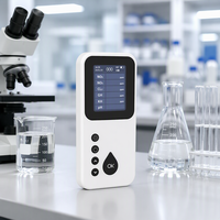 Kit de test d'eau numérique pour aquarium d'eau douce et d'eau salée, test du pH, des nitrates, des nitrites, du chlore, de la dureté totale, du carbonate