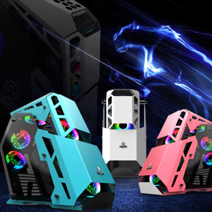 2025 nóng bán Chất lượng cao màu hồng mát RGB chơi game trường hợp máy tính đầy đủ tháp Tương thích với ATX M-ATX ITX Bo mạch chủ PC trường hợp - Product Image 4