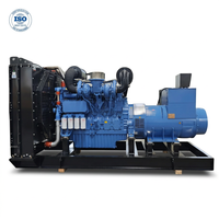 Yuchai untuk Weichai untuk Generator Diesel HSD-800Y 800KW 1000KVA 380V-440V Tiga Fasa Terbuka untuk Penggunaan Industri DC