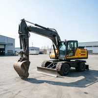 Excavatrice polyvalente de 15/18/21/23 tonnes, durable, pour les projets de construction lourde