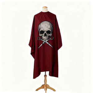 ผ้าคลุมตัดผมกันน้ำสำหรับช่างทำผม ยี่ห้อ Wanmei Custom Designer พร้อมกระดุมแป๊ก - Product Image 5