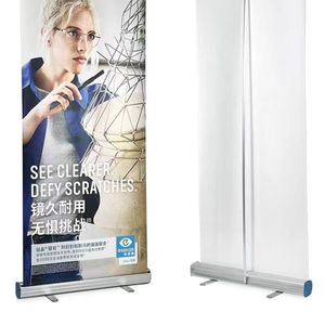 Cuộn lên quảng cáo biểu ngữ đứng <span class=keywords><strong>rollup</strong></span> Standee nhôm cuộn màn hình đứng có thể thu vào biểu ngữ cho triển lãm thương mại - Product Image 2