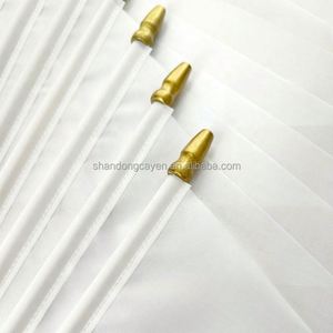 ขายส่งธงพลาสติกสองด้านแบบมีด้ามจับราคาถูกจากโรงงานโดยตรง ธงโบกมือสำหรับโปรโมชั่นแคมเปญ - Product Image 4