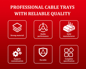 Bandeja para Cables de Acero Inoxidable 304 con Fondo Sólido y Cubierta para Instalación Eléctrica en Exteriores, Tamaño Personalizado - Product Image 3