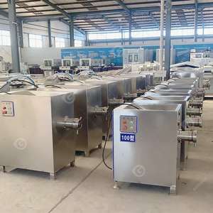 Picadora de Carne y Pescado Eléctrica Congelada de 5 HP 3000W, de Uso Comercial Pesado, Vertical, Trifásica, Malasia - Product Image 2