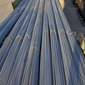 Grand stock de barres d'armature en acier au carbone nervuré, laminées à chaud, de qualité 40 HRB400, pour la construction en béton - Product Image 6