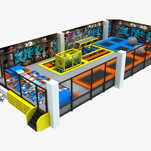 Parque de Trampolines Interior Grande para Niños, Área de Juegos con Piscina de Pelotas de Espuma, Equipo de Juego y Centro de Entretenimiento para Centros Comerciales - Product Image 4