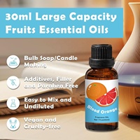 Minyak Wangi Buah untuk Diffuser, Pembuatan Sabun dan Lilin, Aroma Stroberi, Nanas, Lemon, Buah Markisa, Set Minyak Wangi