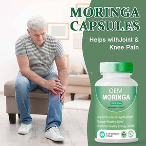 แคปซูลมะรุมบริสุทธิ์100% จำนวน60แคปซูลอาหารเสริมได้รับการรับรอง <span class=keywords><strong>GMP</strong></span> จัดส่งรวดเร็วรองรับพลังงานการนอนหลับของผู้ใหญ่ - Product Image 3