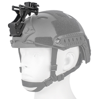 Action Union Helmet Accessory NVG Mount Monoculaire Tactical Bracket Night Vision Head Mount pour PVS-7 PVS-14 CS