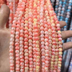 Pulsera de Piedra Natural con Cuentas de Vidrio Coloridas para Práctica de Gratitud, Producción Exclusiva Interna, Tarjeta con Consejos de Mantenimiento - Product Image 2