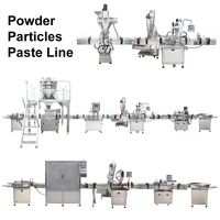Ligne de machines de remplissage, de bouchage et d'étiquetage automatiques HZPK pour liquides, pâtes, crèmes, eau, jus, lait, huile, shampoing, cosmétiques
