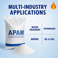 Polyacrylamide Anionique Adsorbant pour le Lavage du Charbon, Agent de Déshydratation en Poudre, Pureté 99%, pH 7.0-8.5