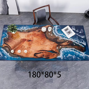 Gmart Vennia mobili soggiorno 72X36 lucido Shiner decorazione Noyer scrivanie conferenza Epoxi <span class=keywords><strong>tavolo</strong></span> rialzato per la fabbricazione di tavoli <span class=keywords><strong>in</strong></span> <span class=keywords><strong>legno</strong></span> - Product Image 2