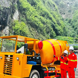 Truk Mixer beton industri terbaru 2.5 3 4 meter kubik truk pengaduk beton harga rendah - Product Image 6