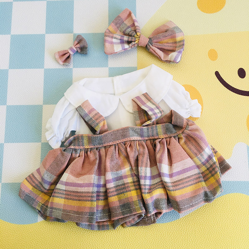 Pink jk skirt four-piece set
