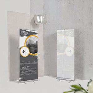 <span class=keywords><strong>Bandera</strong></span> Promocional Enrollable Retráctil JY-R-01 <span class=keywords><strong>de</strong></span> 80 x 200 cm <span class=keywords><strong>de</strong></span> <span class=keywords><strong>la</strong></span> Marca JY, Soporte para Pancartas, Vinilo Estándar - Product Image 3