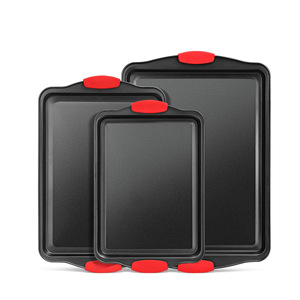 Juego de bandejas de horno de media hoja de aleación de aluminio de primera calidad de grado comercial <span class=keywords><strong>para</strong></span> cocinar <span class=keywords><strong>en</strong></span> restaurantes con tecnología antideformación - Product Image 1