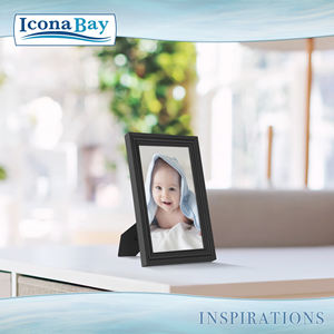 Marco DE FOTOS negro 4X6 personalizado de alta calidad, decoración familiar, marco de fotos para colgar en la pared, Material PS, decoraciones para el hogar - Product Image 2