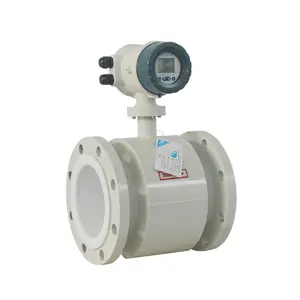 LCD Display Integrated Type Intelligent Flow Instrument Water Flow Meter Electromagnetic Flowmeter