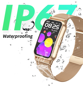 Reloj inteligente dorado de lujo para Mujeres Hombres IP67 Reloj inteligente a prueba de agua con CE ROHS Reloj inteligente original de alta calidad <span class=keywords><strong>Android</strong></span> IOS - Product Image 6