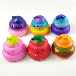 Jouets Squishy Populaires : Adorables <span class=keywords><strong>Caca</strong></span> Cartoon Anti-Stress, Jouets à Presser pour Soulager le Stress avec Son - Product Image 2