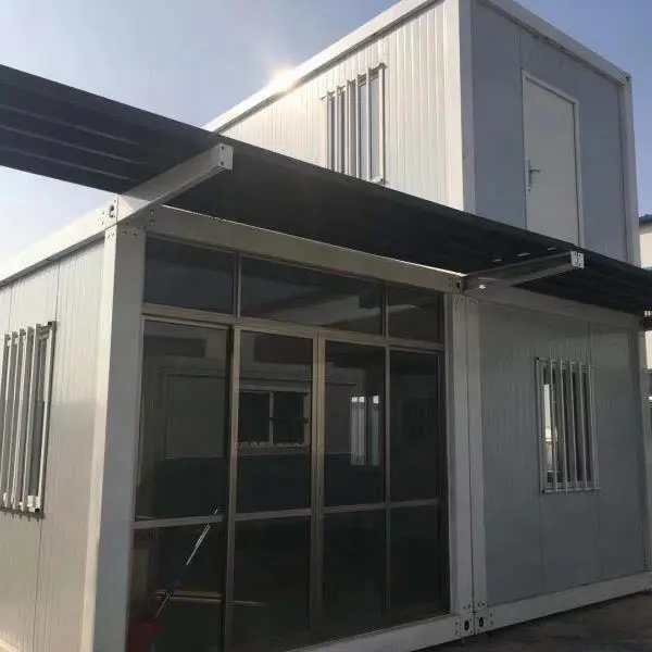 Dubbele Prefabricada Modulaire 3 Slaapkamer Huis Kamer Plannen Isolatiecontainer Kamers Stalen Prefab Huizen Europa