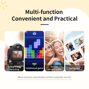 <span class=keywords><strong>Cámara</strong></span> Digital para Niños con Sensor CMOS y Función de Videojuegos Full HD 1080P, Diseño Mini para Niños y Niñas, Regalos de Cumpleaños - Product Image 3