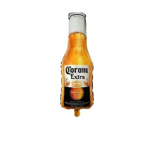 Corona Beer Bottle Forma Ornamento Foil Balloon (Grande)