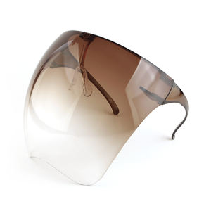 पूर्ण चेहरे सुरक्षात्मक गोगल्स फैशन टेन्टेड लेंस चश्मा, एंटी-फॉग धूप का चश्मा उन्नत मल्टीकोलर फुल फेस कवरेज - Product Image 5