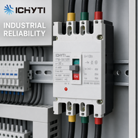 Pemutus Sirkuit Cetak 3 Kutub 160A 250A 25kA MCCB AC 400V 415V 690V Pemutus Sirkuit Distribusi Daya Industri