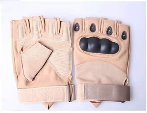 Luvas táticas protetoras ao ar livre, alta qualidade, venda quente, para área externa, luvas sem dedos - Product Image 2