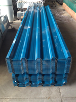 0,35 mm beschichtete Zinkdicken-Wellblechdachplatten aus verzinktem Stahl, farbbeschichtete Wellblechdachplatten