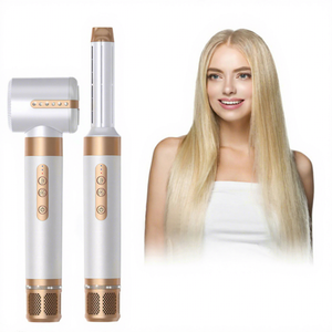 7-en-1 haute vitesse 110000 tr/min Home <span class=keywords><strong>Styler</strong></span> LCD température sèche-cheveux brosse PTC ion négatif 1 étape Air chaud <span class=keywords><strong>Styler</strong></span> usine directe - Product Image 1