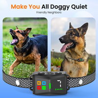 Ultraschall-Anti-Bark-Halsband Beep Vibration Elektro schock Dog Stop Bark-Trainings halsband Kein Barking-Kontroll halsband für alle Hunde