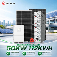 Système de stockage d'énergie à batterie lithium 50KW 112KWH pour les projets solaires mini-réseaux commerciaux et industriels en Afrique de l'Ouest