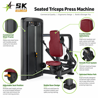 Machine de presse triceps assise à sélection de poids SK-L19 pour salle de sport professionnelle – Équipement de musculation des bras