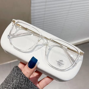 Ooeyoo – lunettes rectangulaires anti-lumière bleue TR90, monture complète unisexe avec rivets à points P6 1103 - Product Image 4