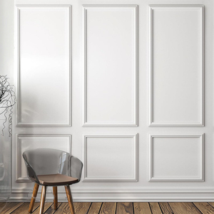 Kit de Moulures Murales Pré-découpées à Coller, Panneaux de Soubassement Prêts à Poser pour la Décoration Intérieure - Product Image 5