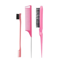 Ensemble de 12 Brosses à Cheveux: Peigne Masseur de Cuir Chevelu, Vaporisateur, Lisseur de Cheveux en Silicone, Shampooing, Brosse Démêlante en Maille