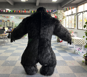 <span class=keywords><strong>Costume</strong></span> de mascotte <span class=keywords><strong>gonflable</strong></span> de gorille géant de haute qualité pour cosplay, King Kong, 2m, 2,6m, 3m, <span class=keywords><strong>costume</strong></span> de gorille <span class=keywords><strong>gonflable</strong></span> <span class=keywords><strong>pas</strong></span> <span class=keywords><strong>cher</strong></span>, <span class=keywords><strong>costume</strong></span> de dessin animé - Product Image 3