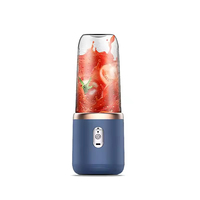 Tasse de mélangeur de voyage de haute qualité personnalisée en usine mini mélangeur de fruits personnel mélangeur de presse-agrumes électrique portable