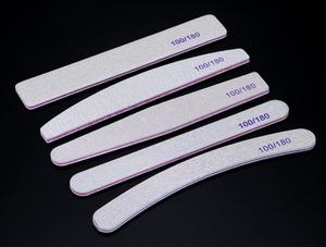 Móng tay tập tin kết hợp màu sắc 80/100 Grit giấy nhám chuyên nghiệp lớp biểu bì Remover Đệm tập tin móng tay công cụ thiết lập - Product Image 5