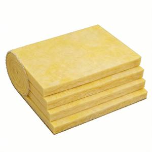 Panneau de laine de verre ignifuge à haute densité pour isolation thermique des murs de bâtiments - Product Image 1