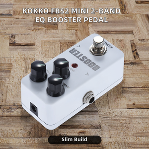 <span class=keywords><strong>KOKKO</strong></span> I2213 มินิบูสเตอร์ ตัวปรับแต่งเสียงกีตาร์แบบพกพา 2 แบนด์ รุ่น CN - Product Image 2