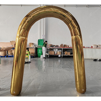 Arche gonflable en PVC effet miroir pour mariages, événements de Noël, fêtes et cérémonies
