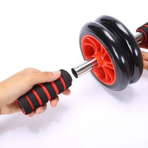 Rueda <span class=keywords><strong>de</strong></span> Abdominales <span class=keywords><strong>de</strong></span> PVC Unisex, Equipo <span class=keywords><strong>de</strong></span> <span class=keywords><strong>Ejercicio</strong></span> Integrado para Gimnasio, Rodillo <span class=keywords><strong>de</strong></span> Entrenamiento <span class=keywords><strong>de</strong></span> Fuerza para el Core, para Ejercicios Abdominales - Product Image 4