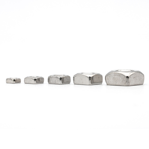 Écrous carrés en acier inoxydable 304/316/201, acier au carbone, zingués/nickelés, M3-M12, grade 4.8/6.8/8.8 DIN557 - Product Image 5